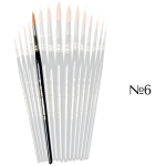 MILLENNIUM SYNTHETIC BRUSH ROUND No. 6