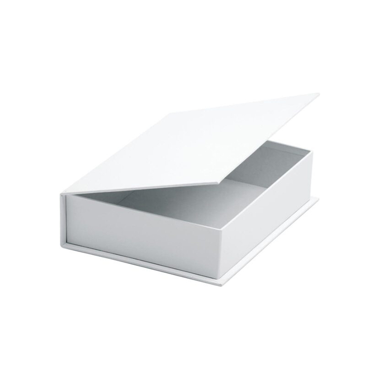 FOLIA CARDBOARD BOX BOOK SMALL - WHITE - Image 1