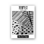 HELEN BREIL DESIGNS RUBBER STAMP - TEMPEST