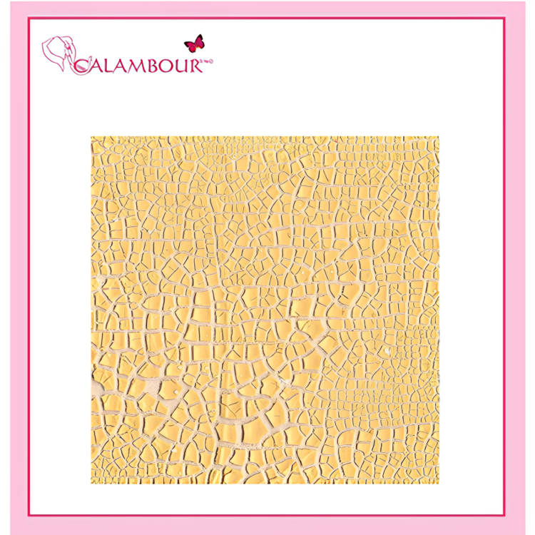 3Dk3 (1) CALAMBOUR 3D PAINT WITH CRACKING EFFECT 100 ML 3DK3 - OCHER - Image 1
