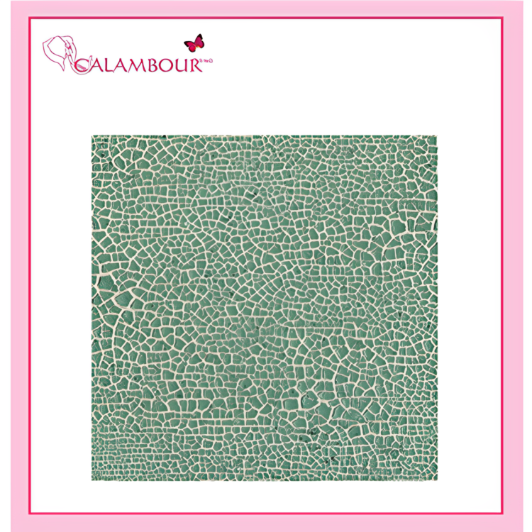 CALAMBOUR 3D PAINT WITH CRACKING EFFECT 100 ML 3DK7 - GREEN - Image 1