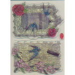 VIVA DÉCOR SILICONE SEALS - BIRDCAGE & SWALLOWS