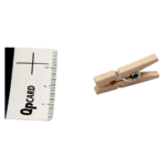 CREATIV WOODEN DECORATIVE TONGS 25/3 MM.