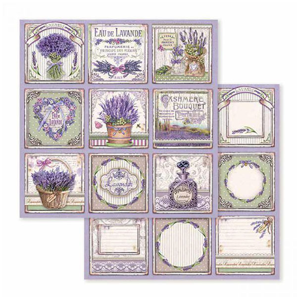 593000 STAMPERIA DESIGNER CARDBOARD 30.5/30.5 CM - SBB593 - Image 1