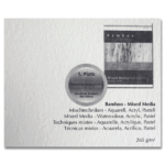 HAHNEMUHLE WATERCOLOR PAPER BAMBOO MIXED MED 265G 50/65-815
