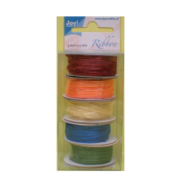 JOY CRAFTS ORGANZA 3MM 5 ROLLS X 3M - 6300/0006