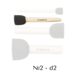 CREATIV ROUND BRUSH PAD # 2 - D: 2 CM