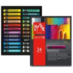 CARAN D'ACHE OIL PASTELS NEOPASTEL SET 24 COLORS