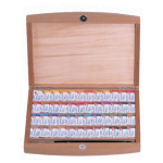 LENINGRAD WATERCOLOR PAINT WHITE NIGHTS 48 COLORS - WOODEN BOX