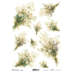 ITD COLLECTION DECOUPAGE RICE PAPER A4 - R0962