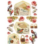 STAMPERIA DECOUPAGE RICE PAPER A4 - DFSA4035