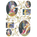 CALAMBOUR DECOUPAGE PAPER 48/33 CM - DGR 165