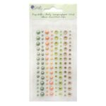 DP CRAFT PEBBLES AND PEARLS SELF-ADHESIVE, 120PCS. GRKP-007