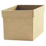 DECOPATCH PAPIER-MÂCHÉ SQUARE POT - HD041O
