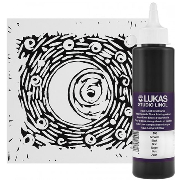 LUKAS AQUA-LINOL 250 ML. -BLACK - Image 1