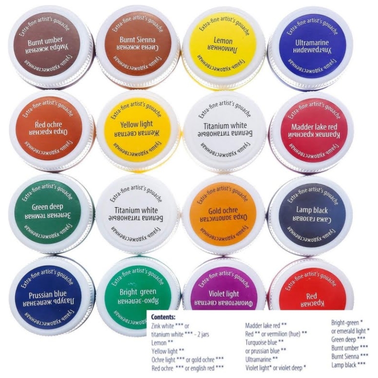 MASTER CLASS TEMPERA PAINT 16 CV 20 ML - Image 4