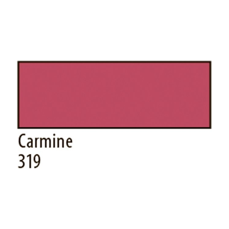 silk 319 DECOLA ACRYLIC PAINT FOR SILK 50 ML. -CARMINE - Image 1