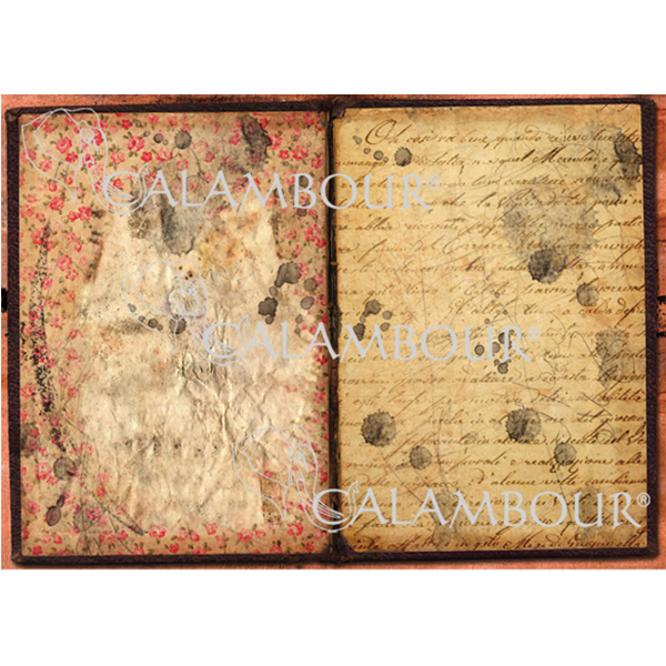 _0118_DGR 127 CALAMBOUR DECOUPAGE PAPER 42.5/30.4 CM - DGR 127 - Image 1