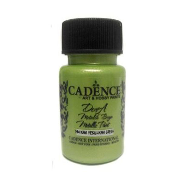 058194 CADENCE ACRYLIC PAINT METALLIC DORA 50 ML. - KIWI GREEN 194 - Image 1