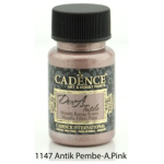 CADENCE TEXTILE DYE METALLIC DORA 50 ML.- ANTIQUE PINK 1147