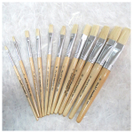 STANDART BRUSH BRISTLES WITH SHORT HANDLE No. 1 - Image 2