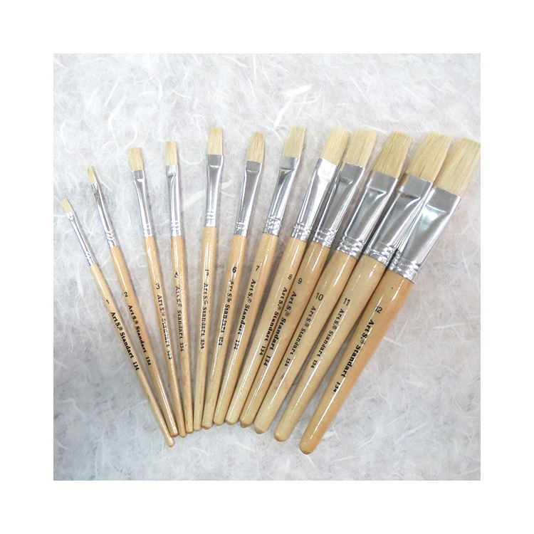 STANDART BRUSH BRISTLES WITH SHORT HANDLE No. 1 - Image 2