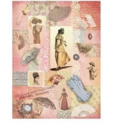 CADENCE DECOUPAGE RICE PAPER A3 - 007