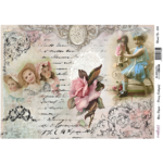CADENCE DECOUPAGE RICE PAPER A3 - 654