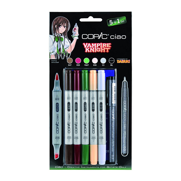 220567 COPIC CIAO SET - 5+1 VAMPIRE KNIGHT - Image 1