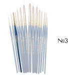 HERMITAGE BRUSH SYNTHETIC ROUND No3