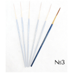 HERMITAGE BRUSH SYNTHETIC LINER No3