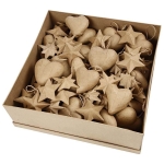 CREATIV CHRISTMAS DECORATION FROM PAPIER-MÂCHÉ ASSORTED