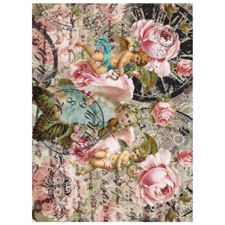 CADENCE DECOUPAGE RICE PAPER A4 - 344 - Image 1