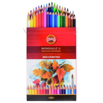 KOH-I-NOOR MONDELUZ WATERCOLOR PENCILS IN A CARDBOARD BOX 36 COLORS