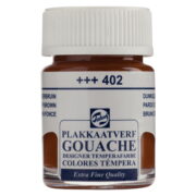 TALENS TEMPERA PAINT 16 ML. - DARK BROWN