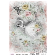 CADENCE DECOUPAGE RICE PAPER A4 - 402