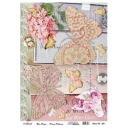 CADENCE DECOUPAGE RICE PAPER A4 - 420