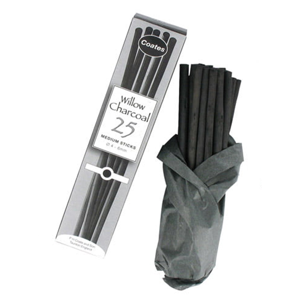 423656 COATES UNPRESSED CHARCOAL 4-6 MM - Image 1