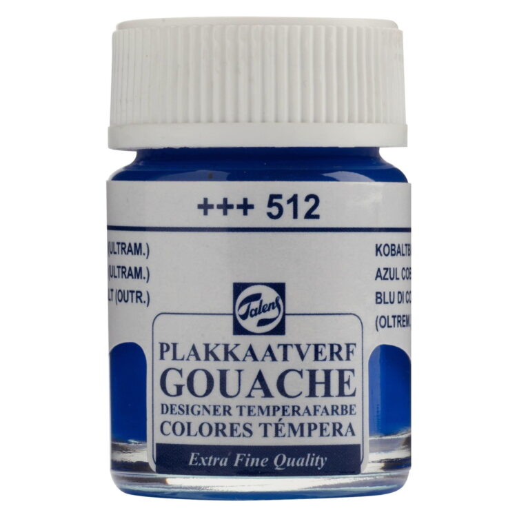 512 16 TALENS TEMPERA PAINT 16 ML. - COBALT BLUE - Image 1
