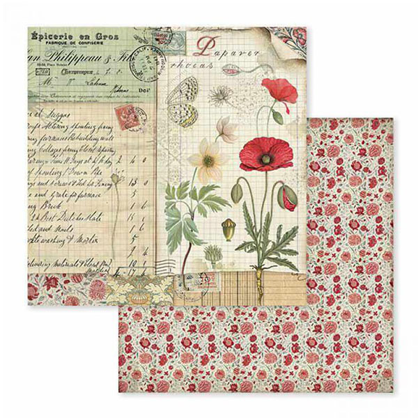 586001 STAMPERIA DESIGNER CARDBOARD 30.5/30.5 CM - SBB586 - Image 1