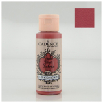 CADENCE TEXTILE DYE STYLE MATT 59 ML - CORAL RED F-608