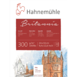 HAHNEMUHLE SKETCHBOOK BRITANIA RAU 300G 24/32 CM 12L.