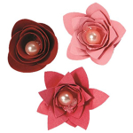 SIZZIX CUT PUNCHES - FLOWERS, 3-D # 3