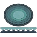 SIZZIX THINLITS CUT PUNCHES - STITCHED OVALS