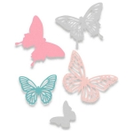 SIZZIX THINLITS CUTTING DIES - BUTTERFLIES