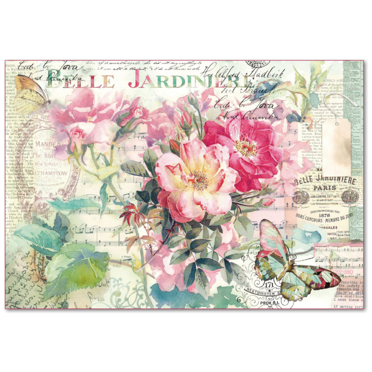 711395 STAMPERIA DECOUPAGE RICE PAPER 48/33 - DFS395 - Image 1