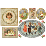 STAMPERIA DECOUPAGE RICE PAPER 48/33 - DFS262