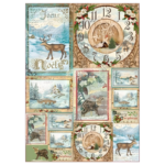 STAMPERIA DECOUPAGE PAPER 70/50 - DFG436