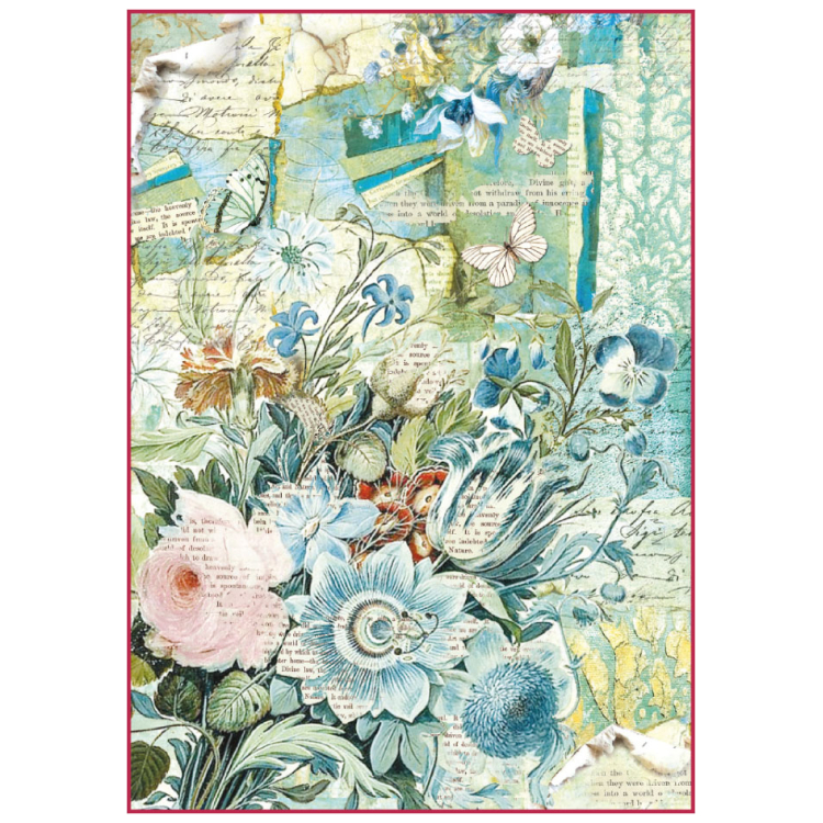 714272 STAMPERIA DECOUPAGE RICE PAPER A4 - DFSA4272 - Image 1