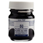 TALENS TEMPERA PAINT 50 ML.- NEUTRAL BLACK